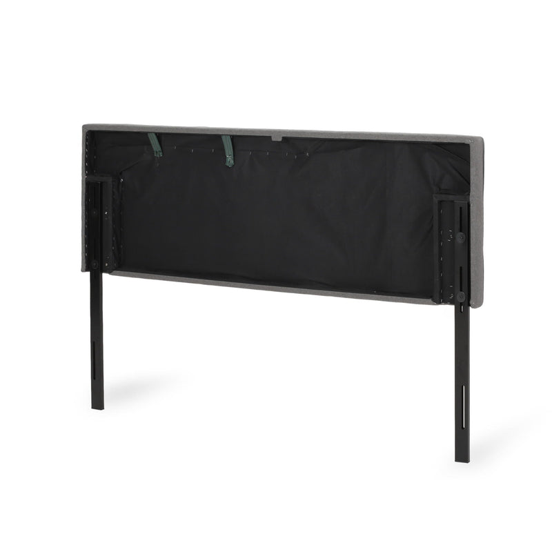 King / California King Sized Headboard - Charcoal Gray by HouseOfZazla