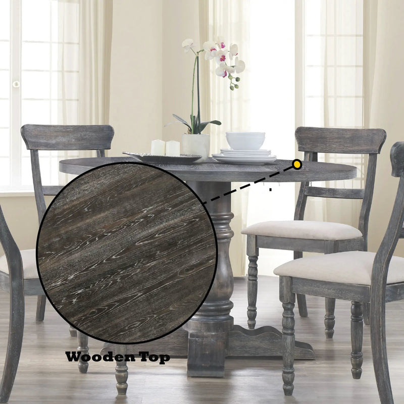 Leventis - Weathered Dining Table - Gray by Unique Piece Furniture