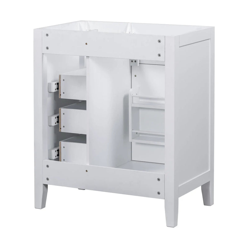 30" Bathroom Vanity Cabinet Base Without Sink by HouseOfZazla