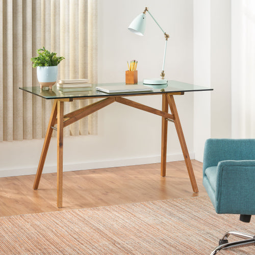 Computer Desk Home Office Desks, Large Office Desk, Modern Computer Desk Conference Table Meeting Room Table by HouseOfZazla