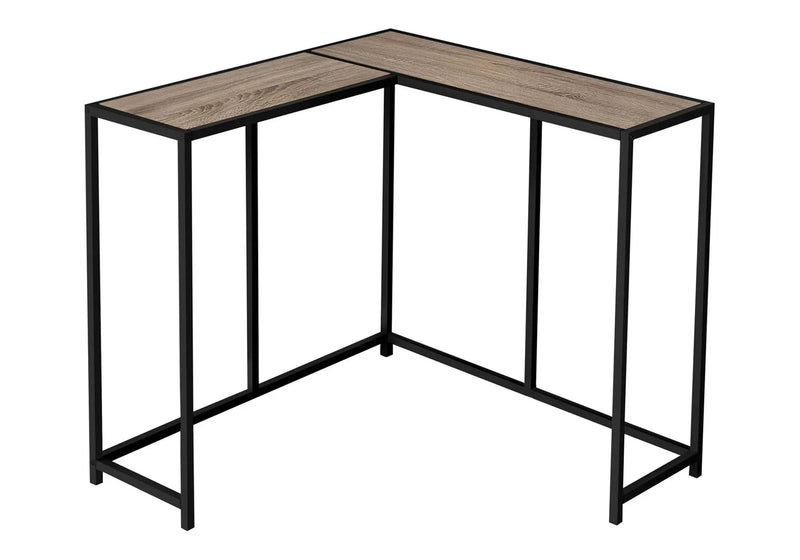Corner Accent Console Table For Entryway, Unique L-Shaped Design by HouseOfZazla