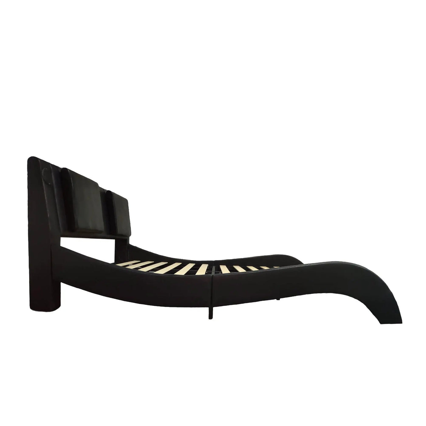 Platform Bed Frame With LED Lighting, tooth Music, Vibration Massage by Unique Piece Furniture