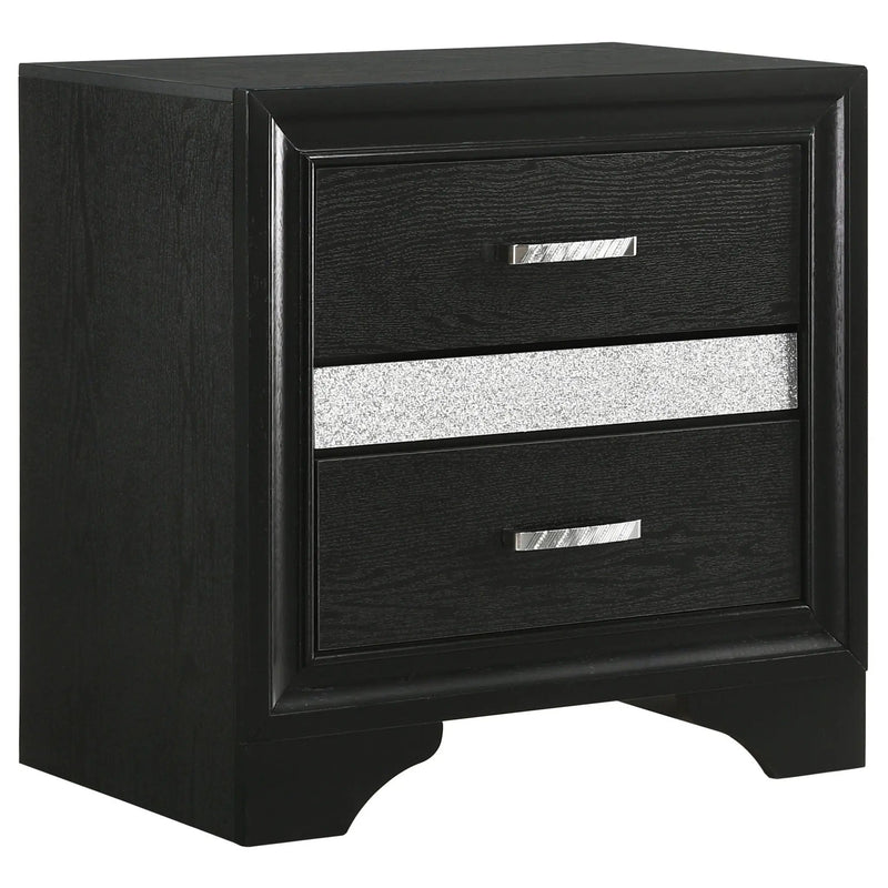 Miranda 4-piece Full Bedroom Set Black by Unique Piece Furniture