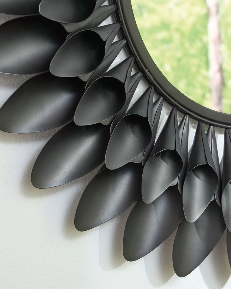 Ryenmour - Accent Mirror - Oil Rubbed Bronze Finish by Unique Piece Furniture