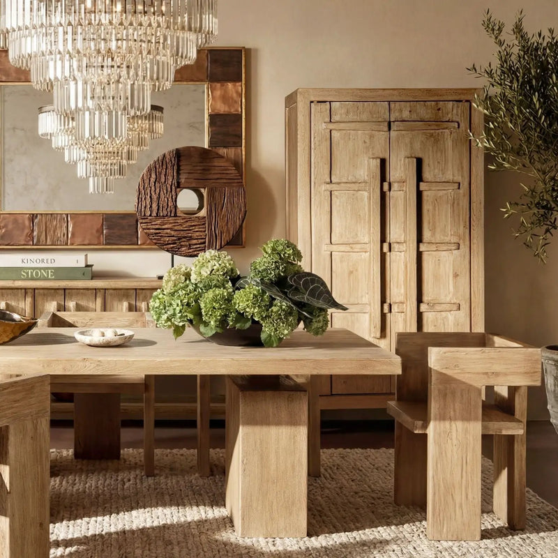 Rowan - Storage Cabinet With Double Doors - Natural by HouseOfZazla