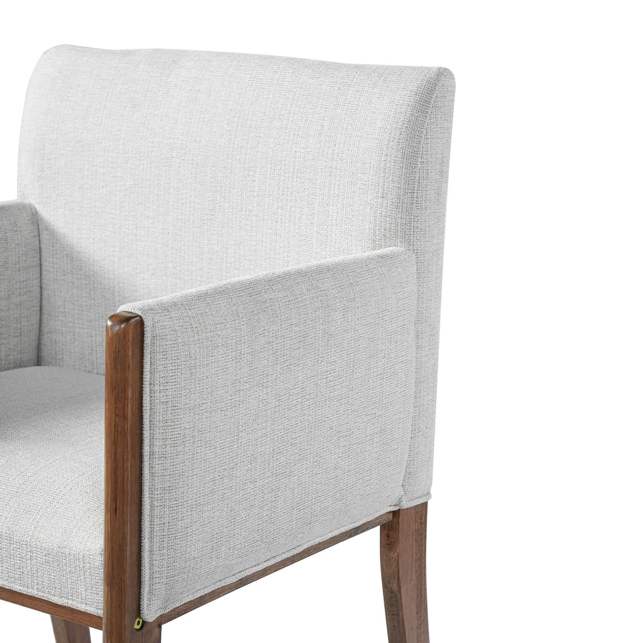 24'' Seat Height Upholstered Counter Stools with Arms for Kitchen Island/Dining Room, Set of 2 by HouseOfZazla