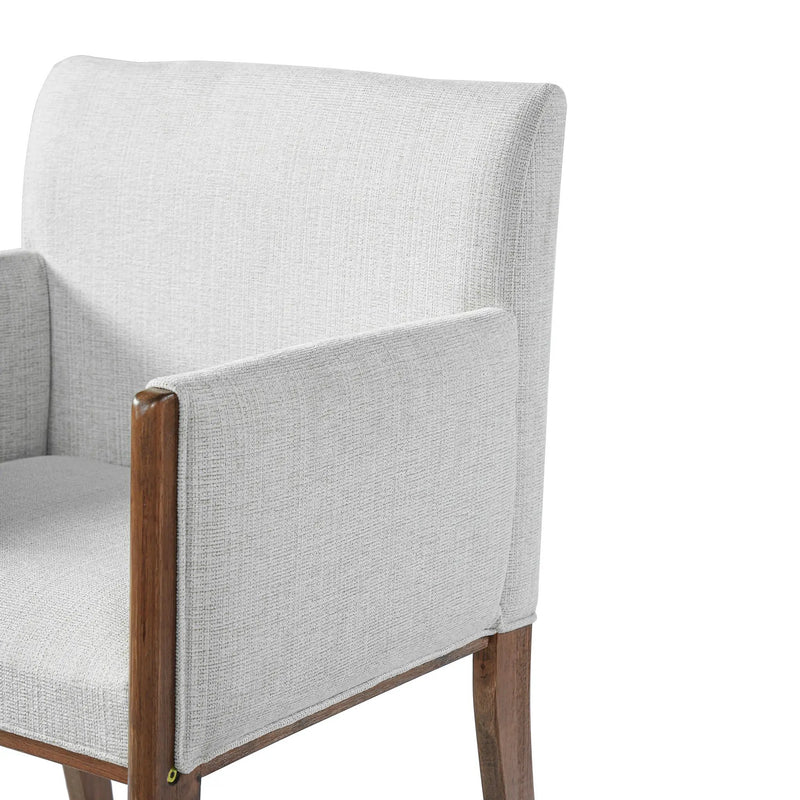 24'' Seat Height Upholstered Counter Stools with Arms for Kitchen Island/Dining Room, Set of 2 by HouseOfZazla
