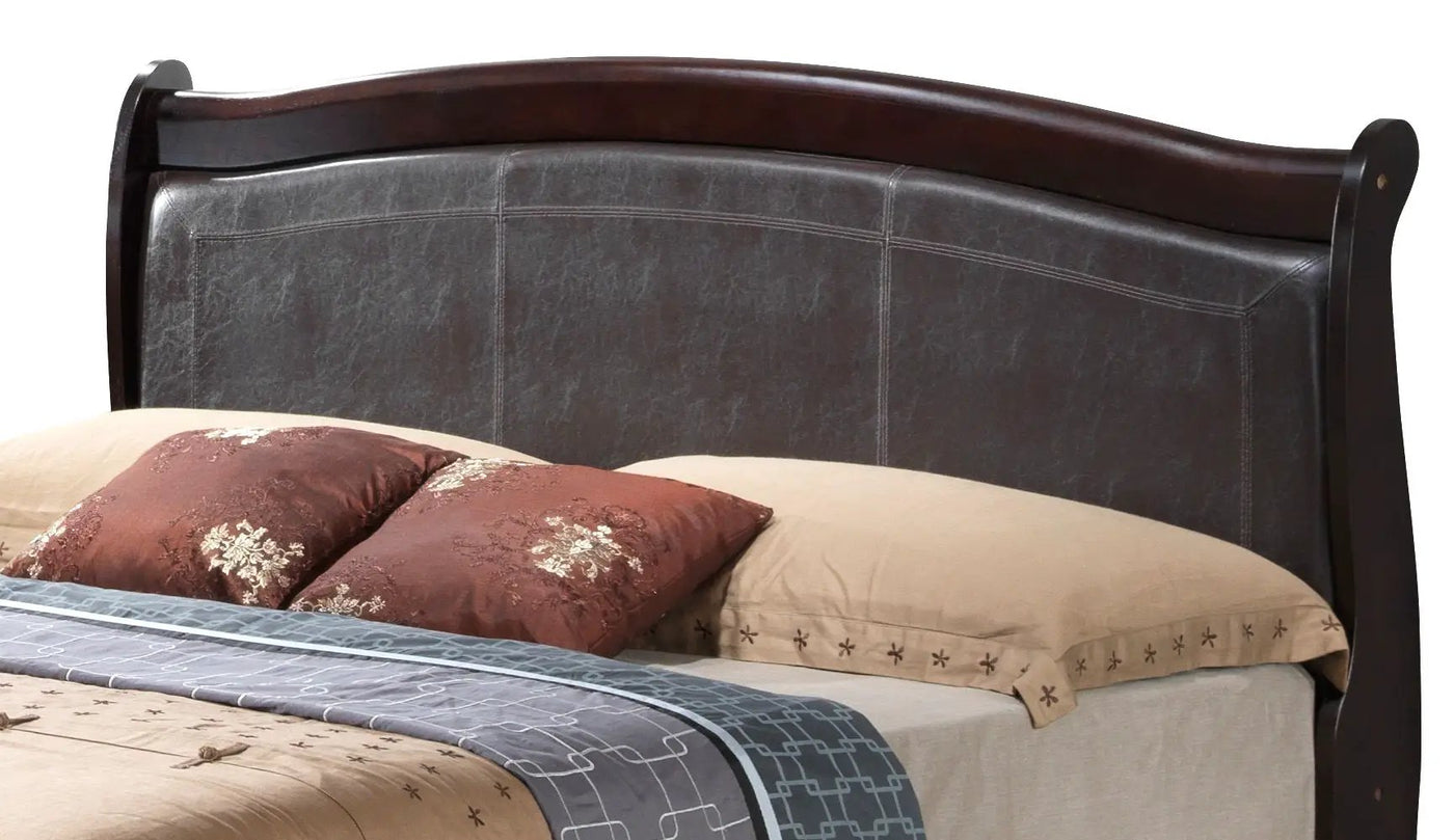 Panel Sleigh Bed Elegantly Crafted by HouseOfZazla