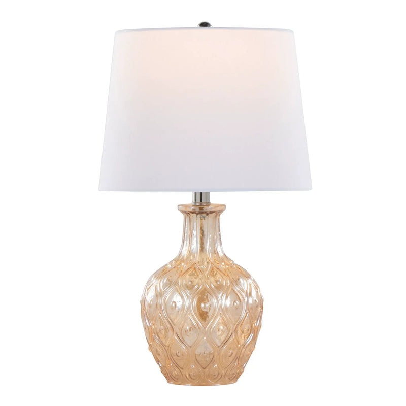 Gloria - Round Contemporary Lamp (Set of 2) by HouseOfZazla