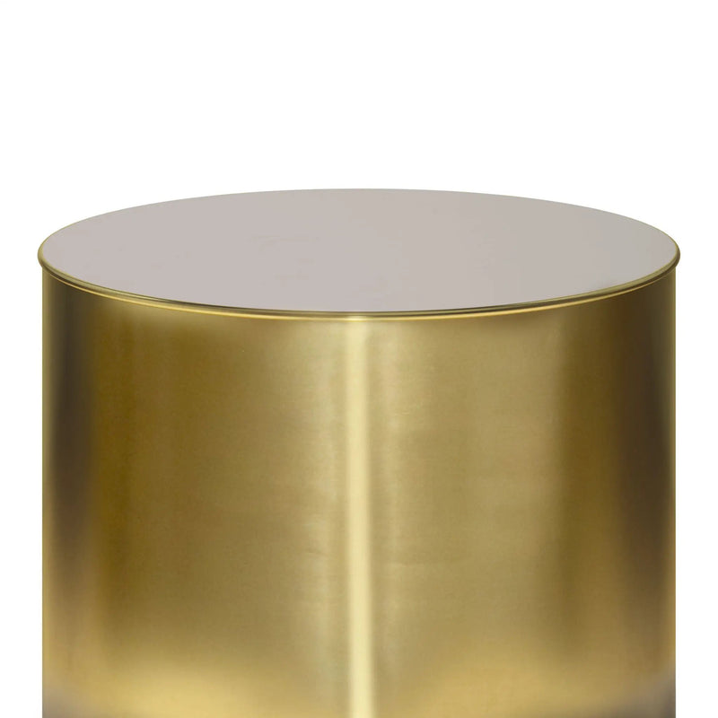 Curtis - Ombre Metal Cylinder Accent Table by HouseOfZazla