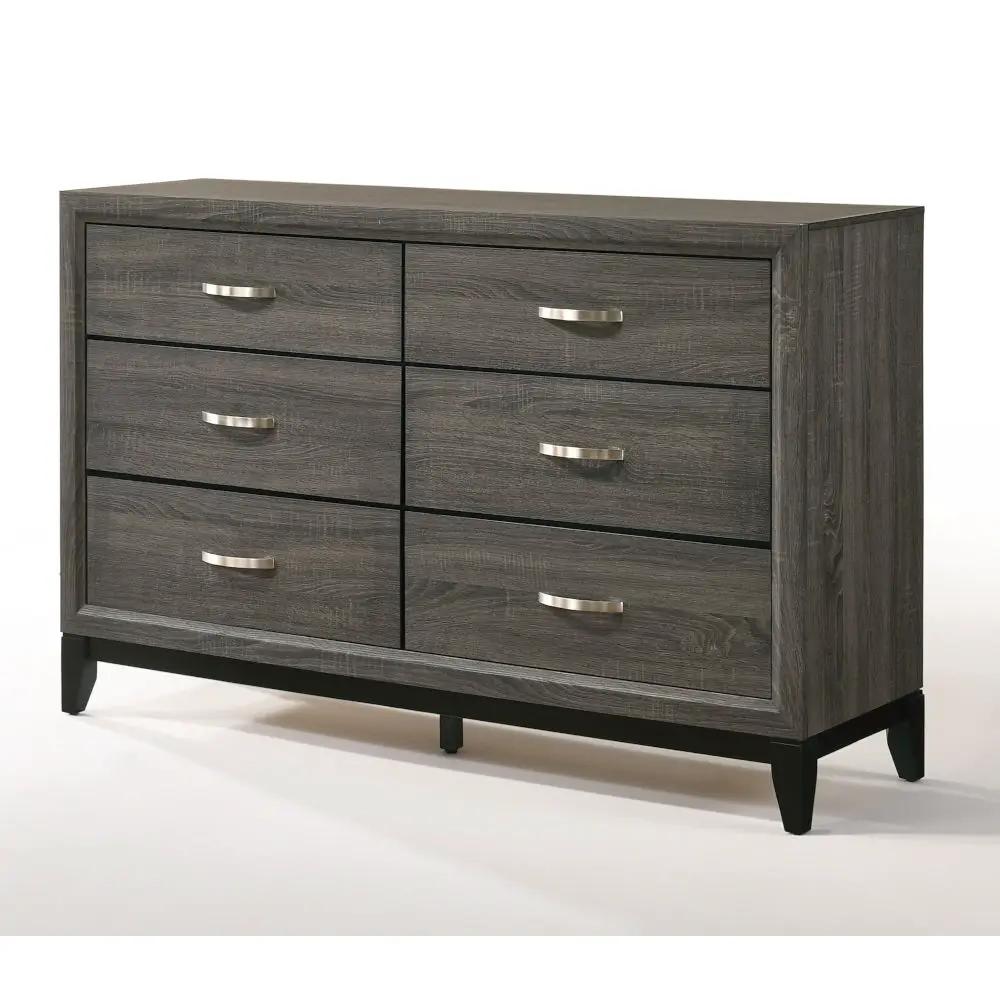 Valdemar - Weathered Dresser - Gray by Unique Piece Furniture