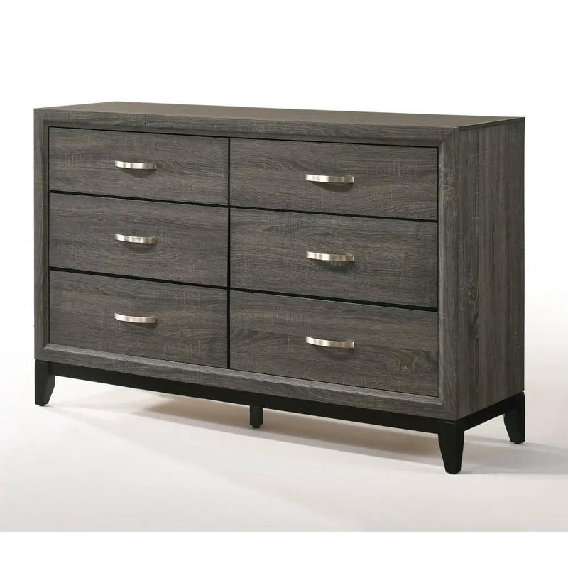 Valdemar - Weathered Dresser - Gray by Unique Piece Furniture