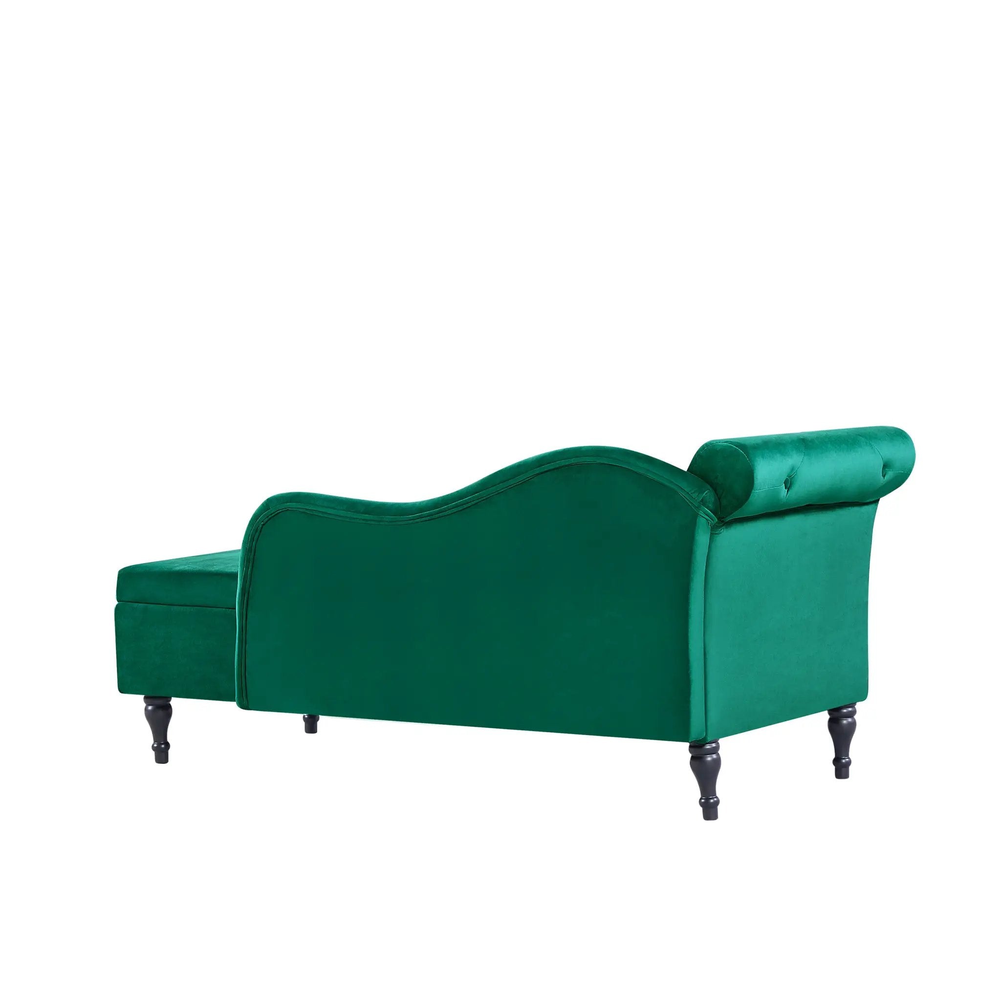 Aijia 60" Velvet Multifunctional Storage Chaise Lounge by HouseOfZazla