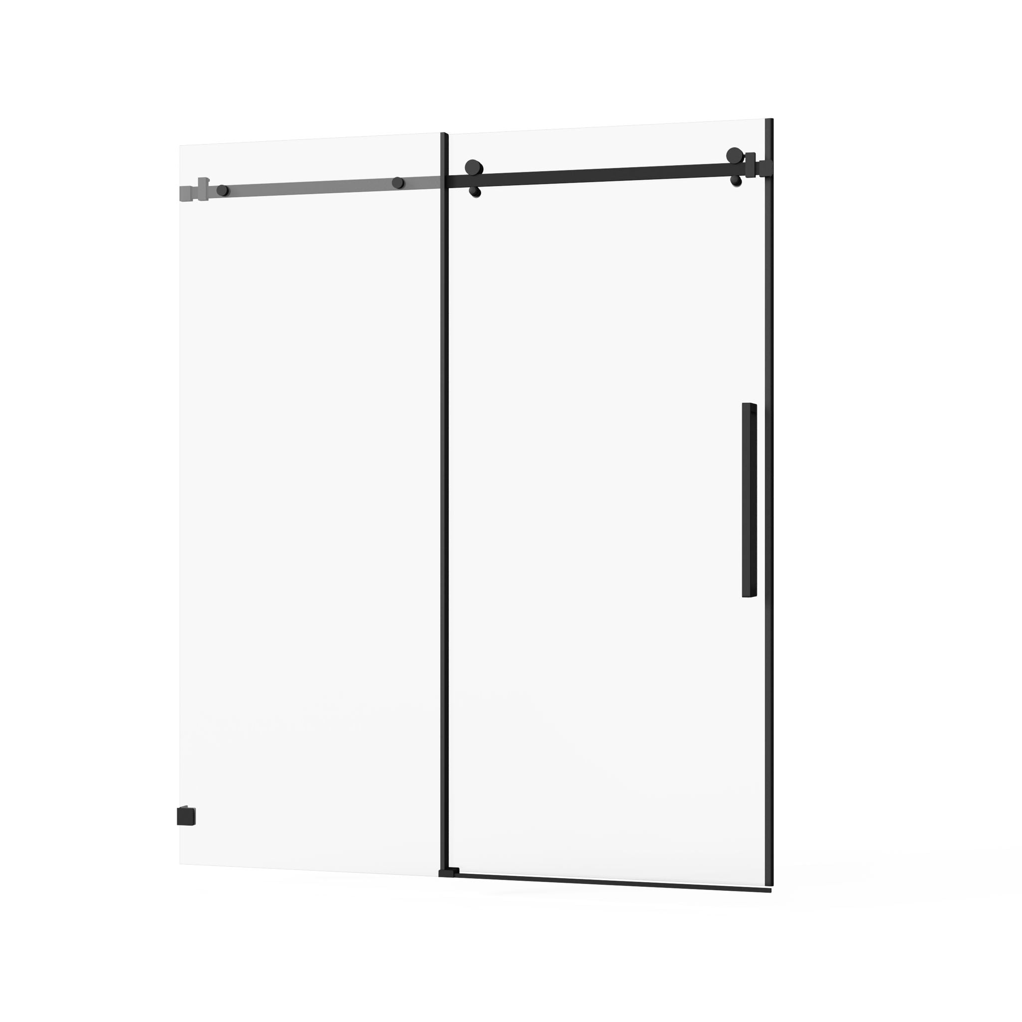 Frameless Tub Sliding Shower Door With Easy Clean Coating by HouseOfZazla