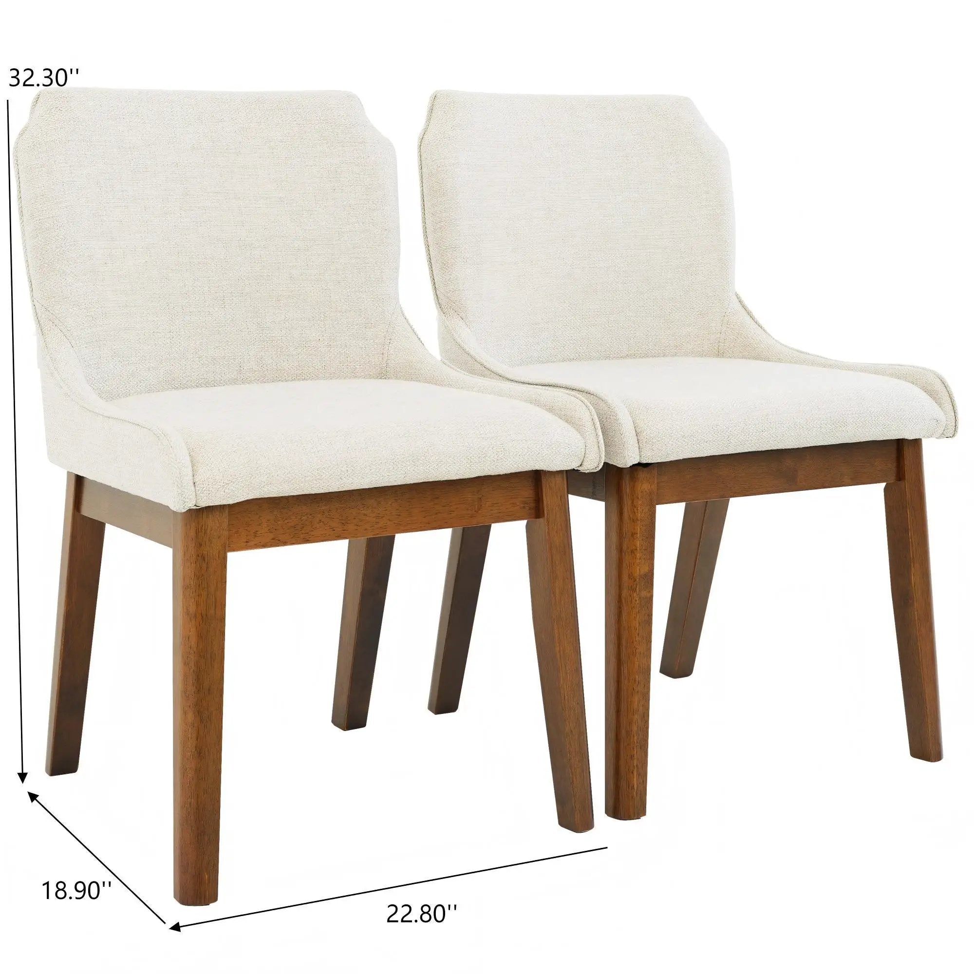 Ellis - Dining Chair (Set of 2) - Beige by Unique Piece Furniture