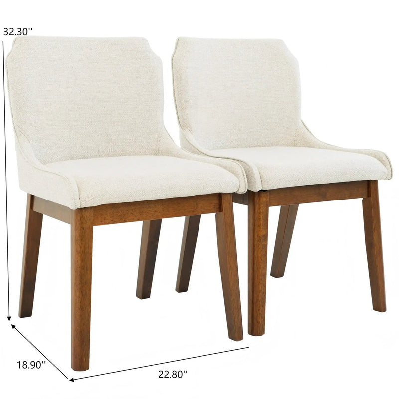 Ellis - Dining Chair (Set of 2) - Beige by Unique Piece Furniture