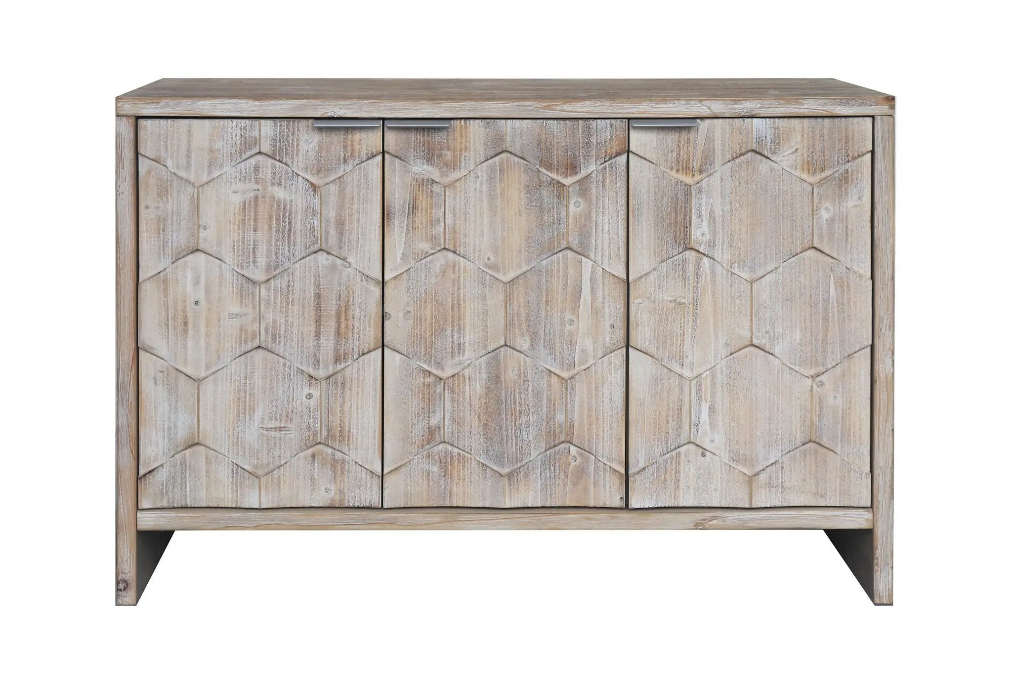 Accent Cabinet Farmhouse Style 4 Door Wooden Cabinet Sideboard Buffet Server Cabinet Storage Cabinet, For Living Room, Entryway, Hallway, Office, Kitchen And Dining Room by Unique Piece Furniture