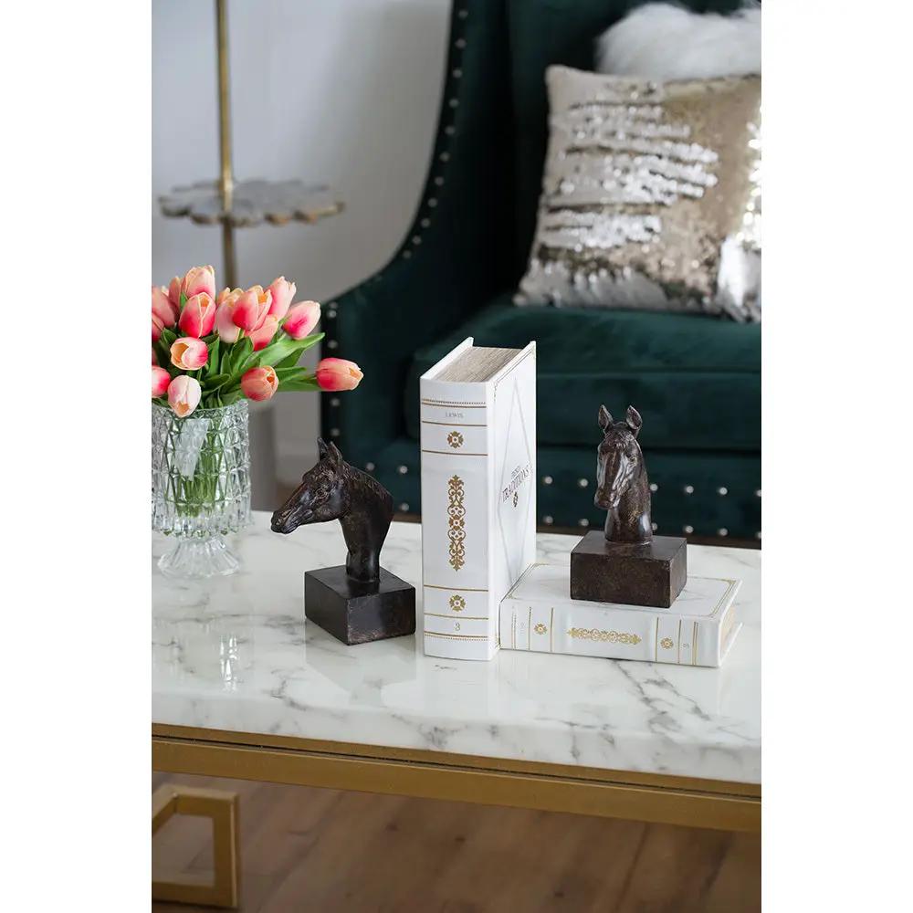 S/2 5.1x4x8' Horse Bookends by HouseOfZazla
