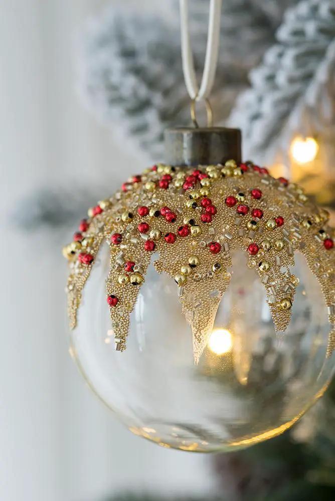 Christmas Ball Ornaments, Decorative Hanging Ball Christmas Tree Ornaments For Holiday Party Decorations by HouseOfZazla