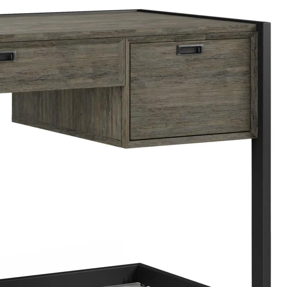 Hampden - Desk - Weathered Gray by Unique Piece Furniture
