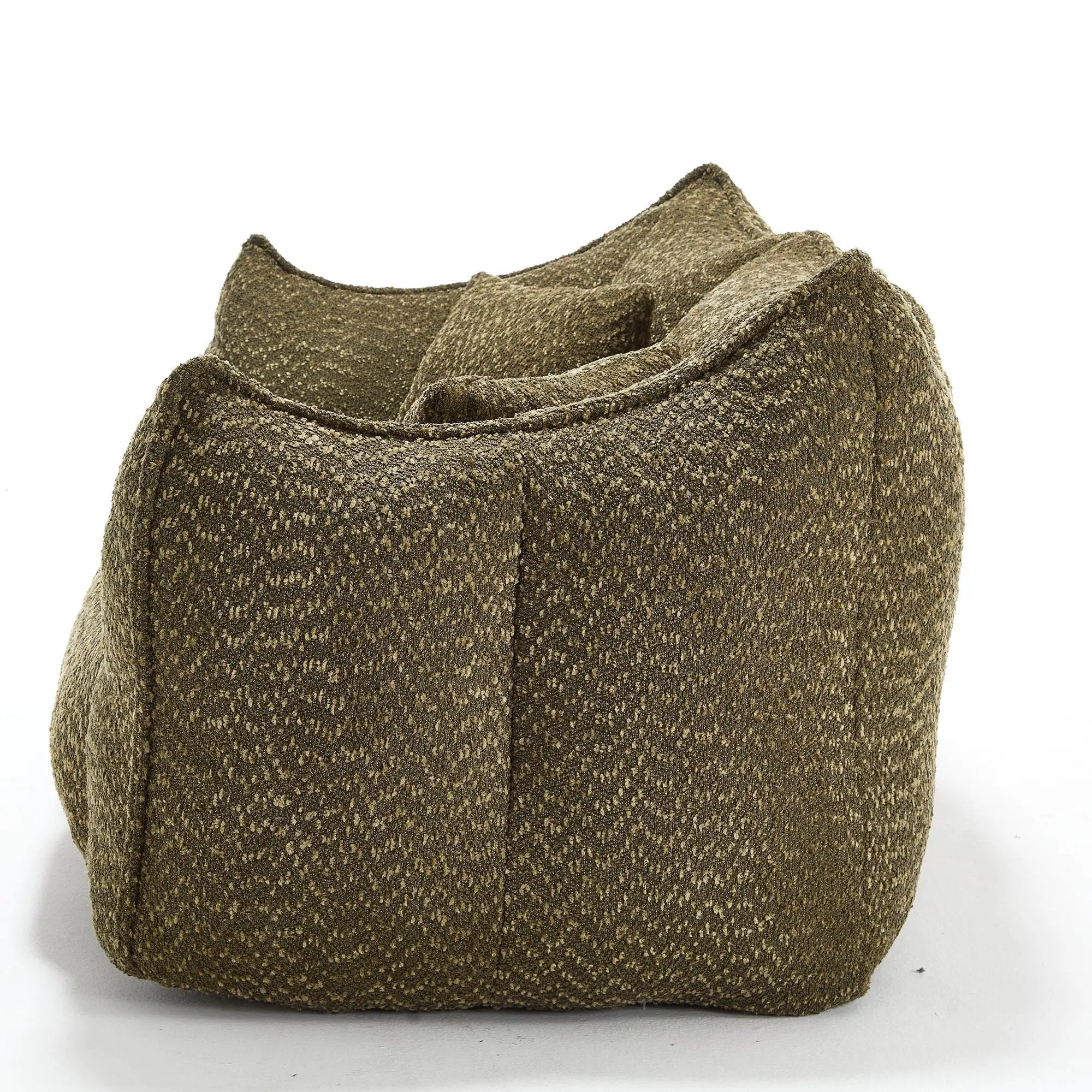 Comfortable Dual Beanbag Chair With High Resilience Foam Core For 2 People by HouseOfZazla