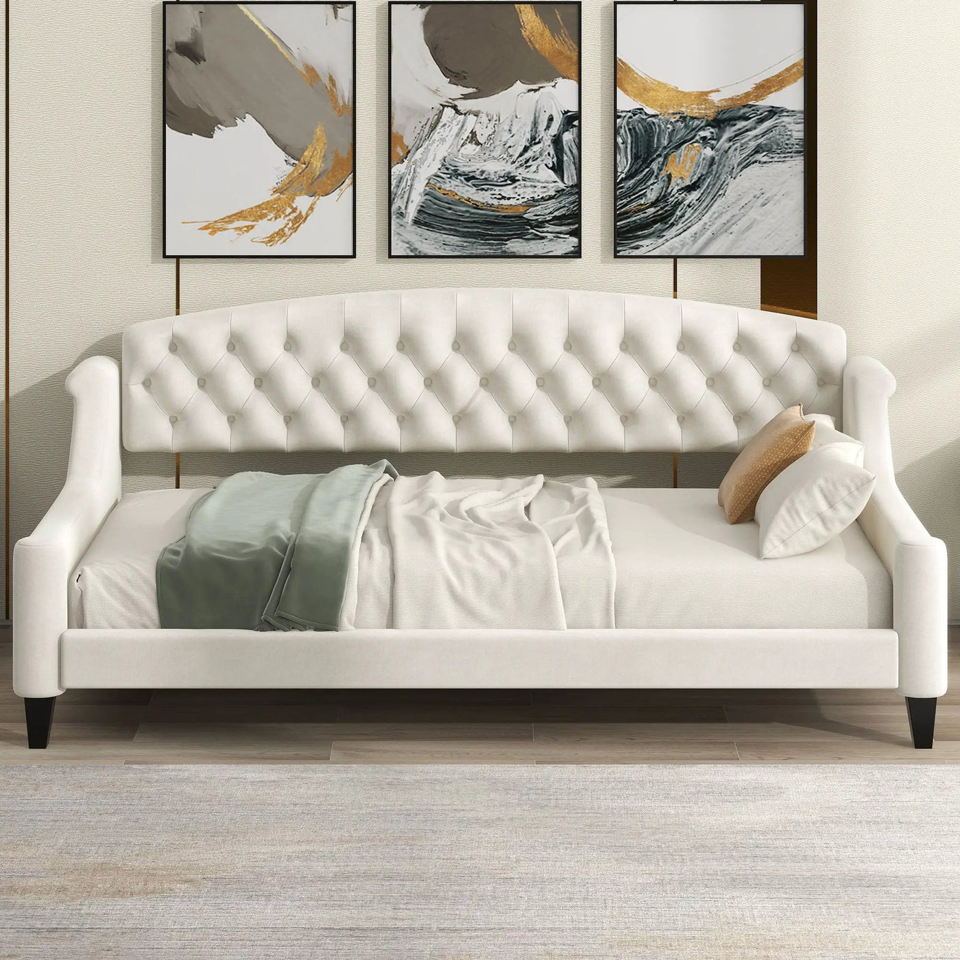 Modern Tufted Button Daybed by HouseOfZazla