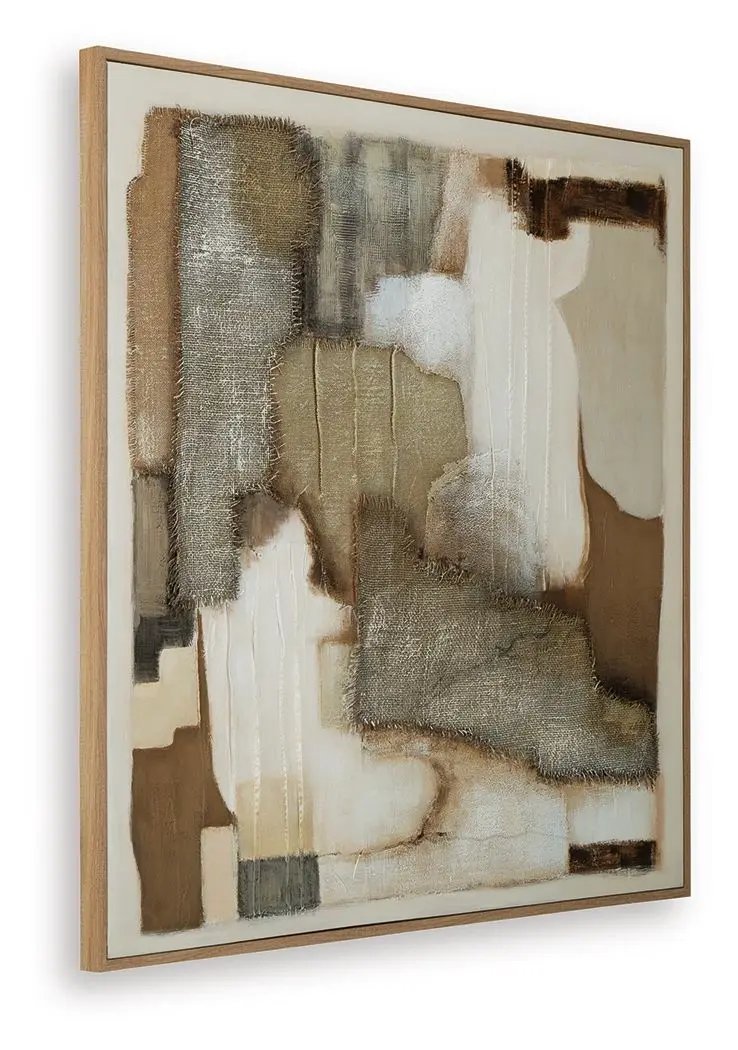 Wylander - Wall Art - Tan / Brown / Gray by Unique Piece Furniture