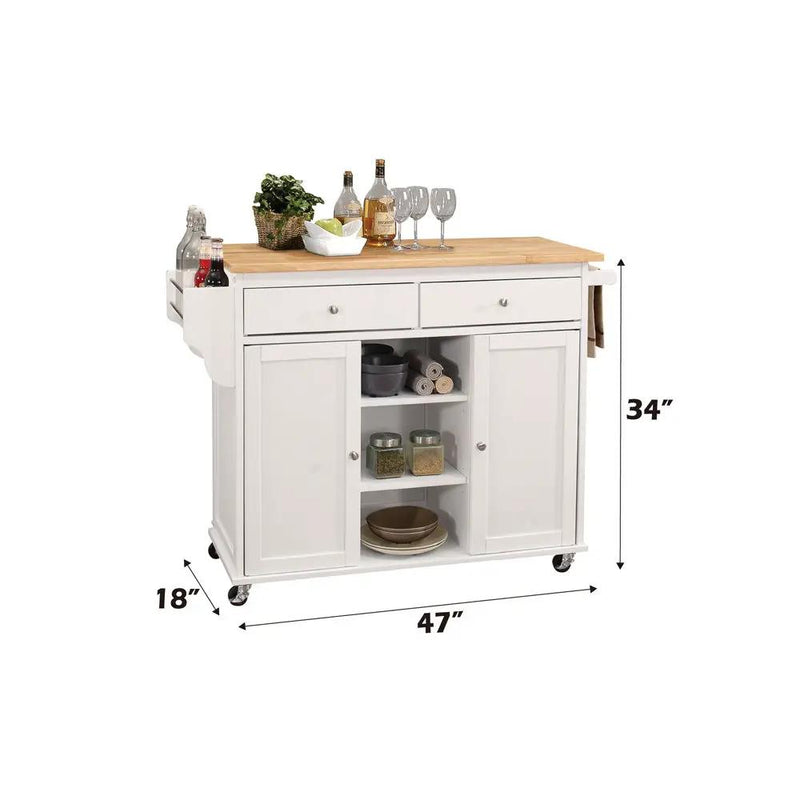 Tullarick - Kitchen Cart by Unique Piece Furniture
