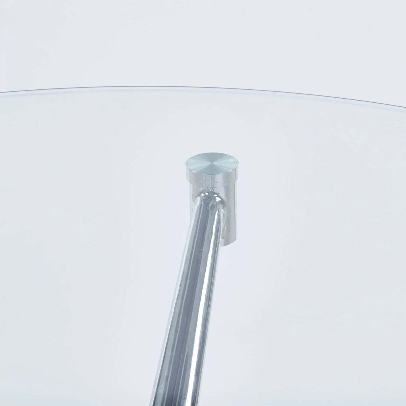 Compact Dining Table With Glass Top by Unique Piece Furniture