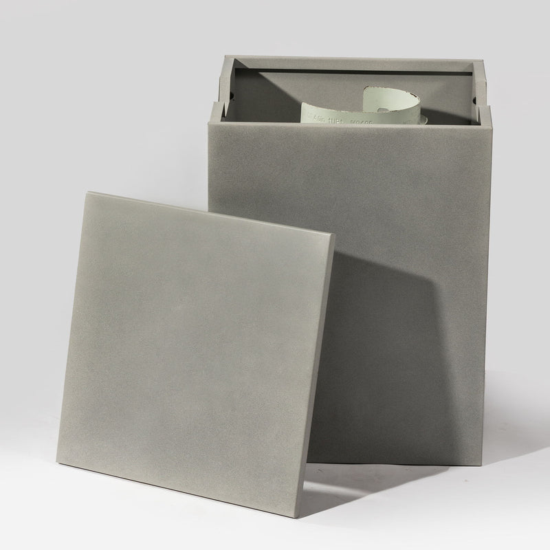 Square Propane Tank Cover Holder, Multi Functional Utility - Gray by HouseOfZazla