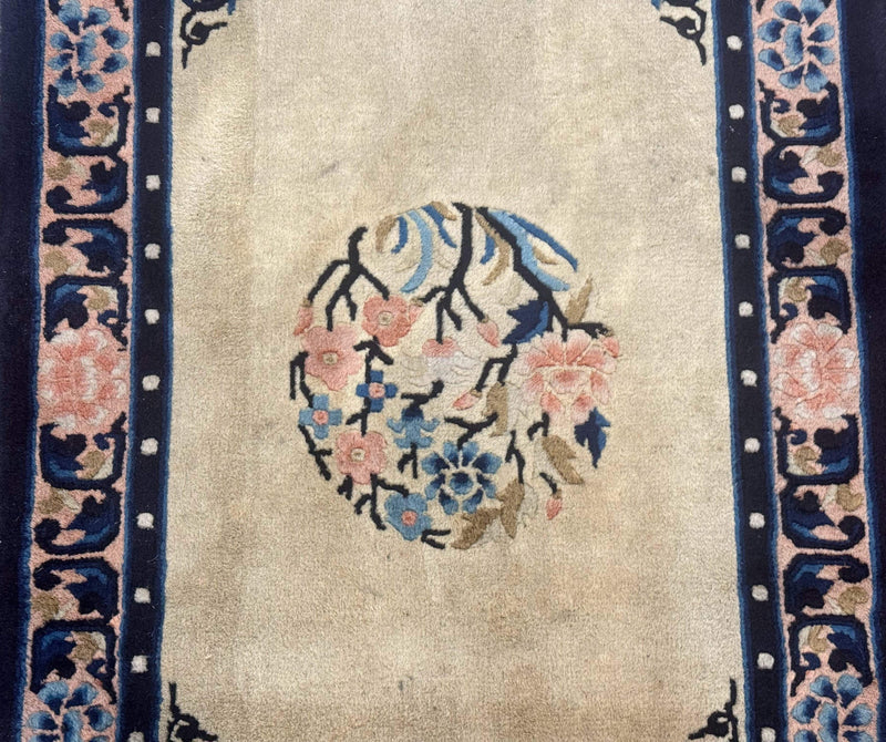 Chinese Peking Rug 2x3, Small Chinese Wool Carpet by Jewel Rugs