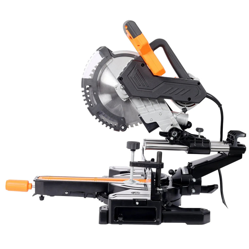10 Inch Dual Bevel Double Speed Sliding Miter Saw with LED by HouseOfZazla