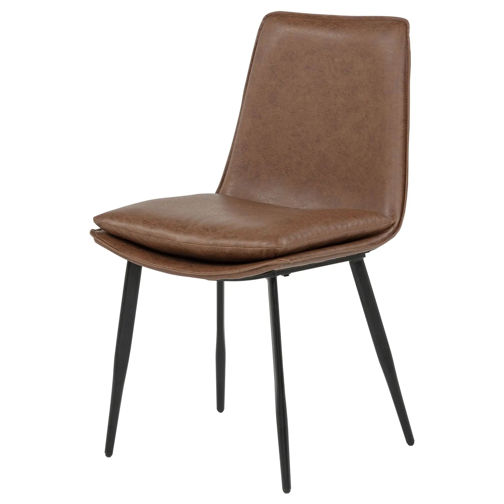 Ortega Upholstered Dining Side Chair Coffee (Set of 2) by Unique Piece Furniture