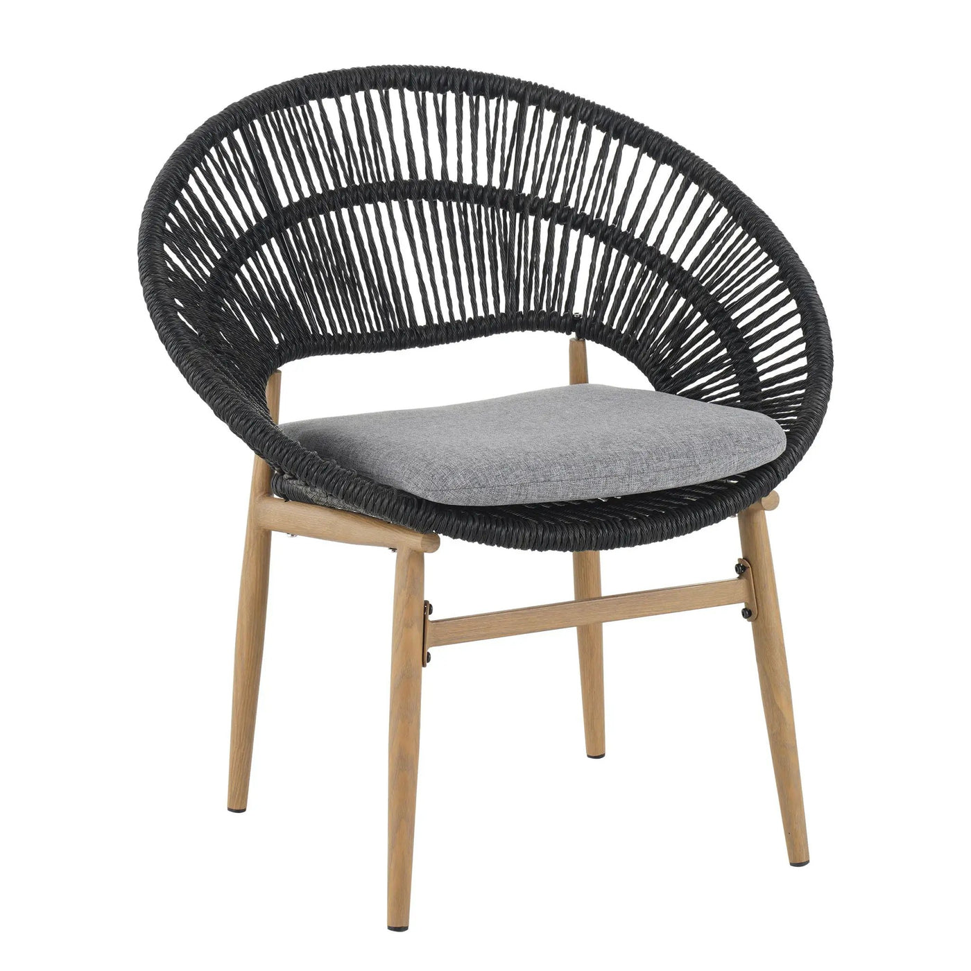 Cyril - Outdoor Papasan Style Dining Chair (Set of 2) by HouseOfZazla