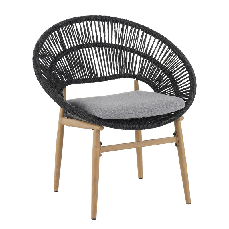 Cyril - Outdoor Papasan Style Dining Chair (Set of 2) by HouseOfZazla