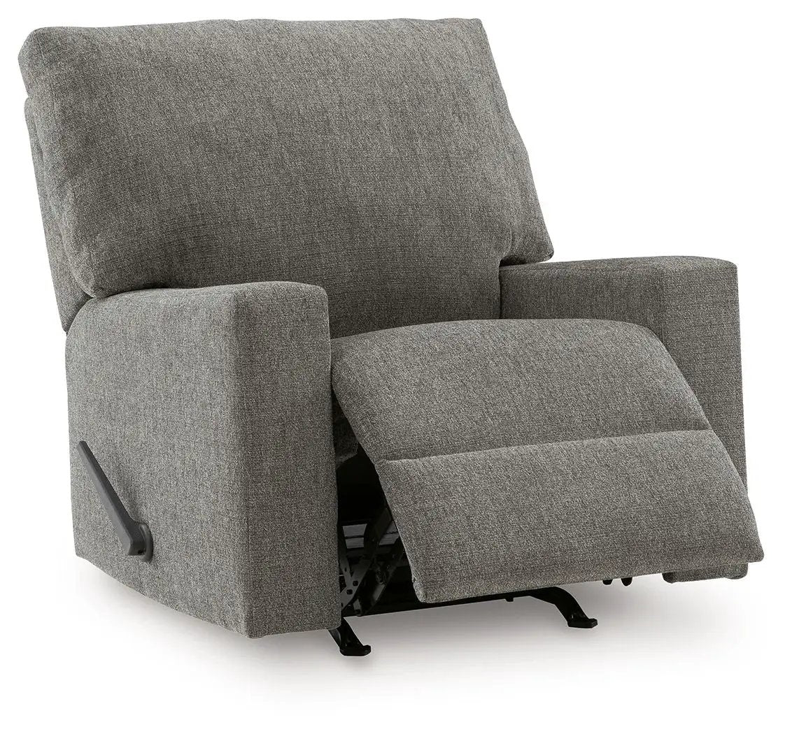 Clarington - Rocker Recliner - Greystone by Unique Piece Furniture