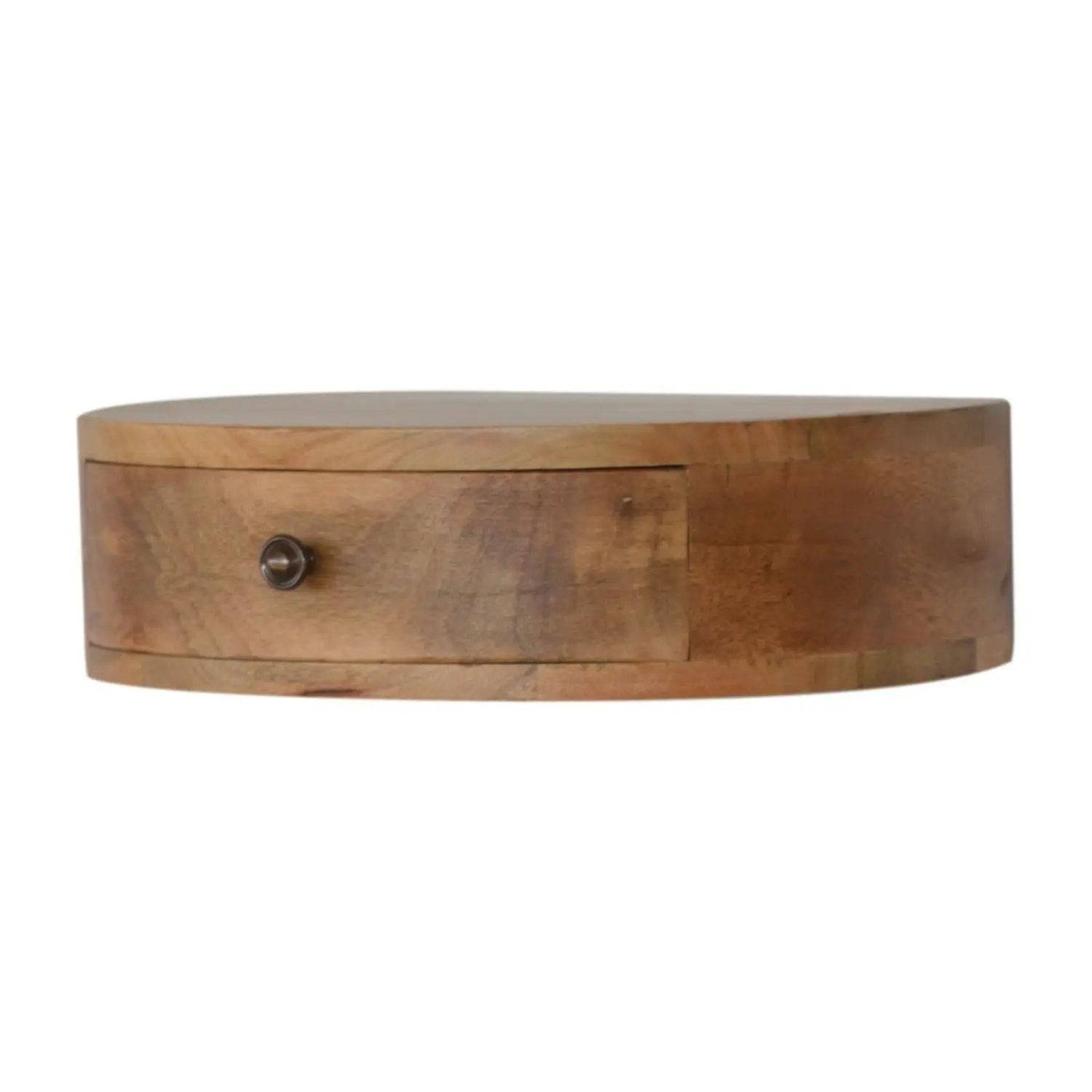 Wall Mounted Rounded Nightstand - Oak by Unique Piece Furniture