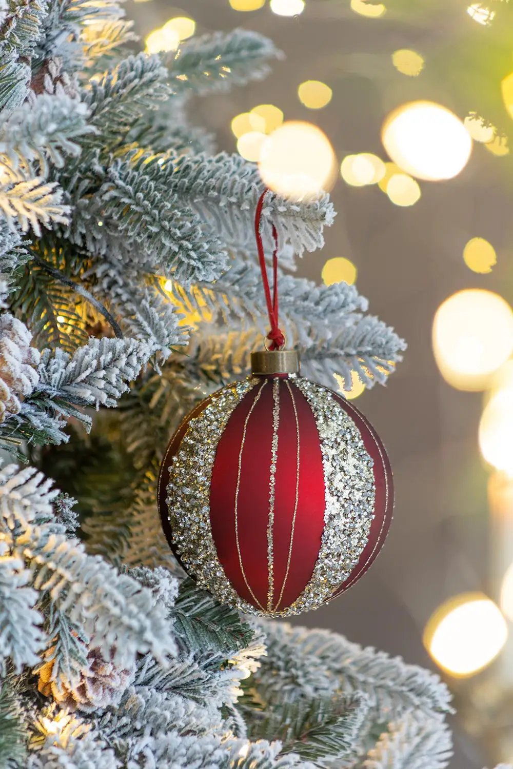 Christmas Ball Ornaments Tree Ornaments For Holiday Party Decorations by HouseOfZazla