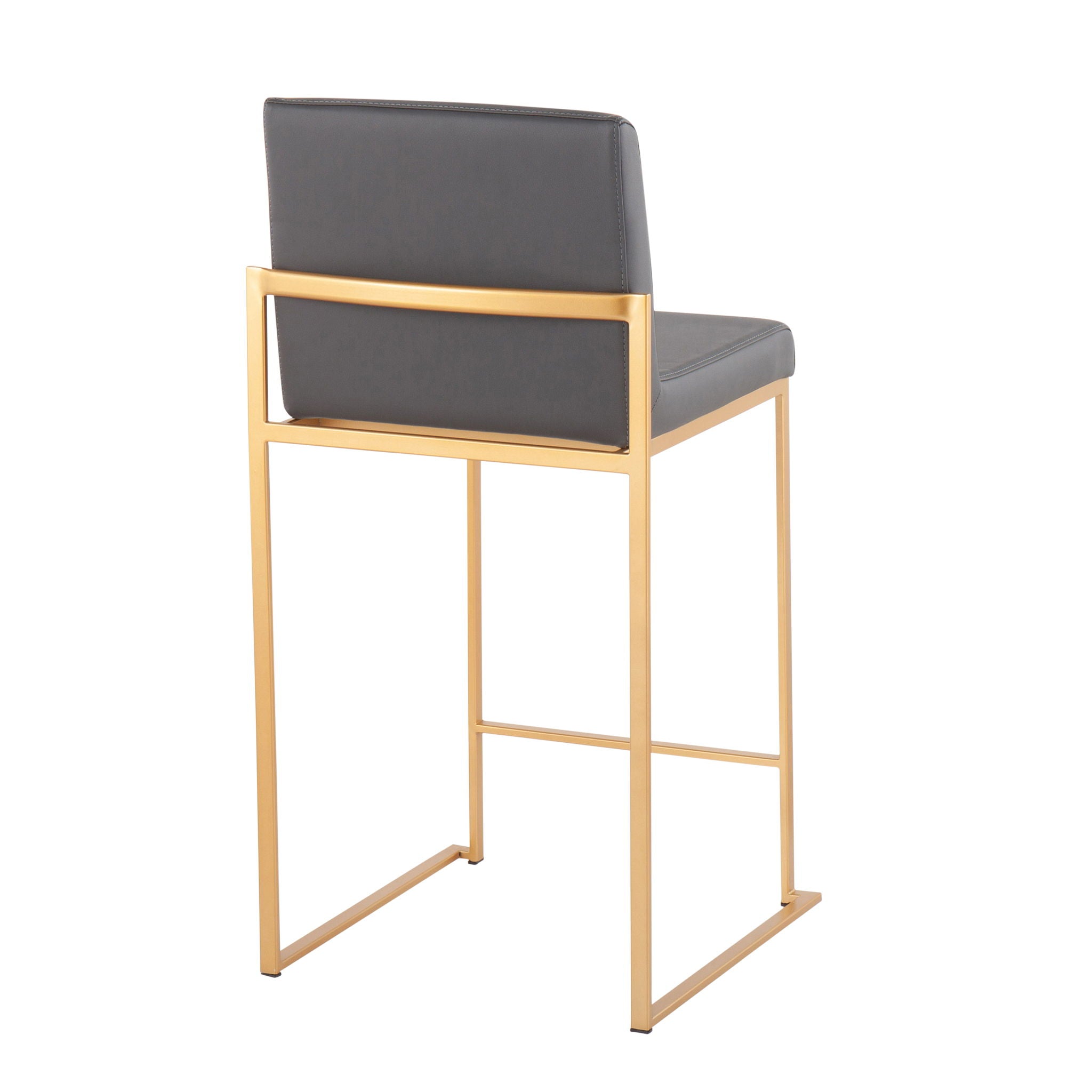 Fuji - Contemporary High Back Stylish Counter Stool by HouseOfZazla
