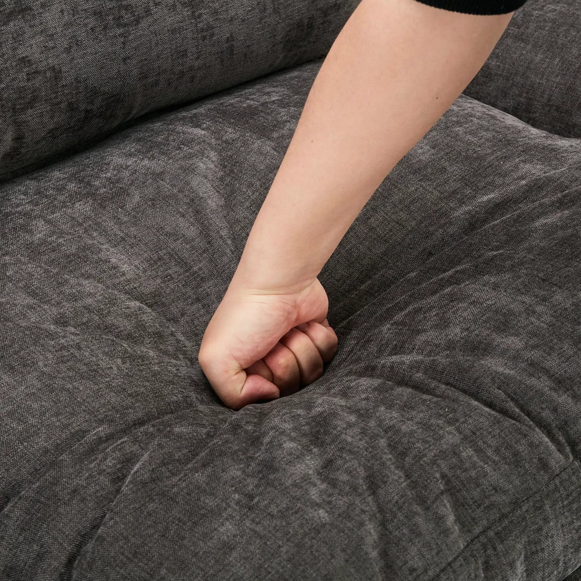 Cozy Upholstered Oversized 3-Seater Cloud Sofa by BLAKHOM