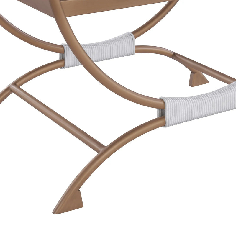 Nora - Bench - White by HouseOfZazla