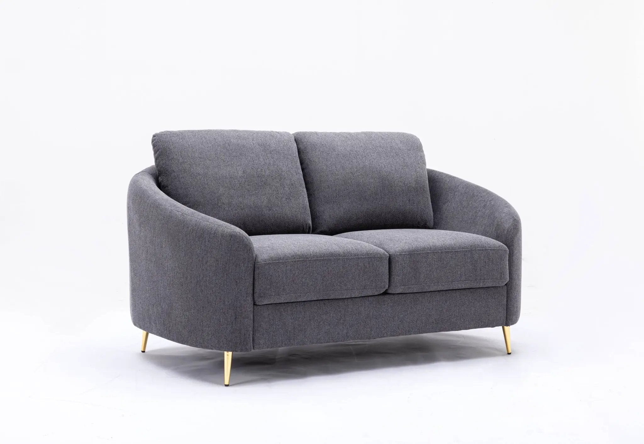 Yuina - Linen Loveseat - Gray by Unique Piece Furniture
