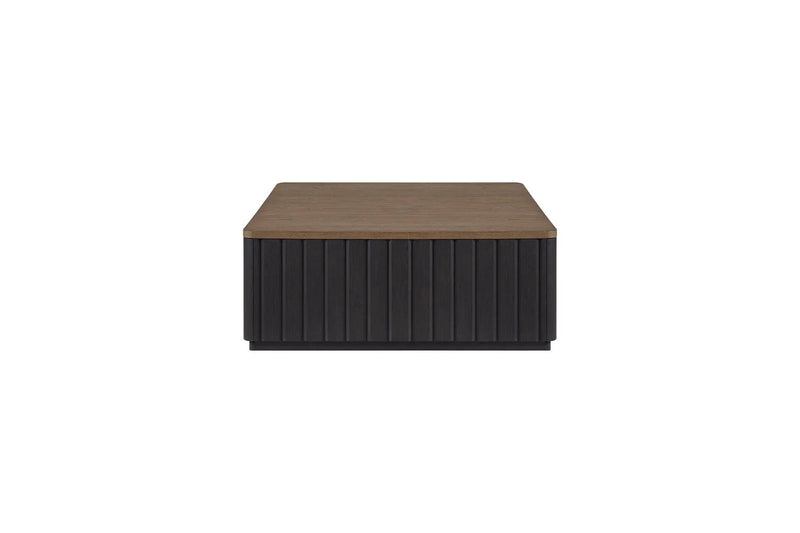 Channel - Cocktail Table With Casters - Black