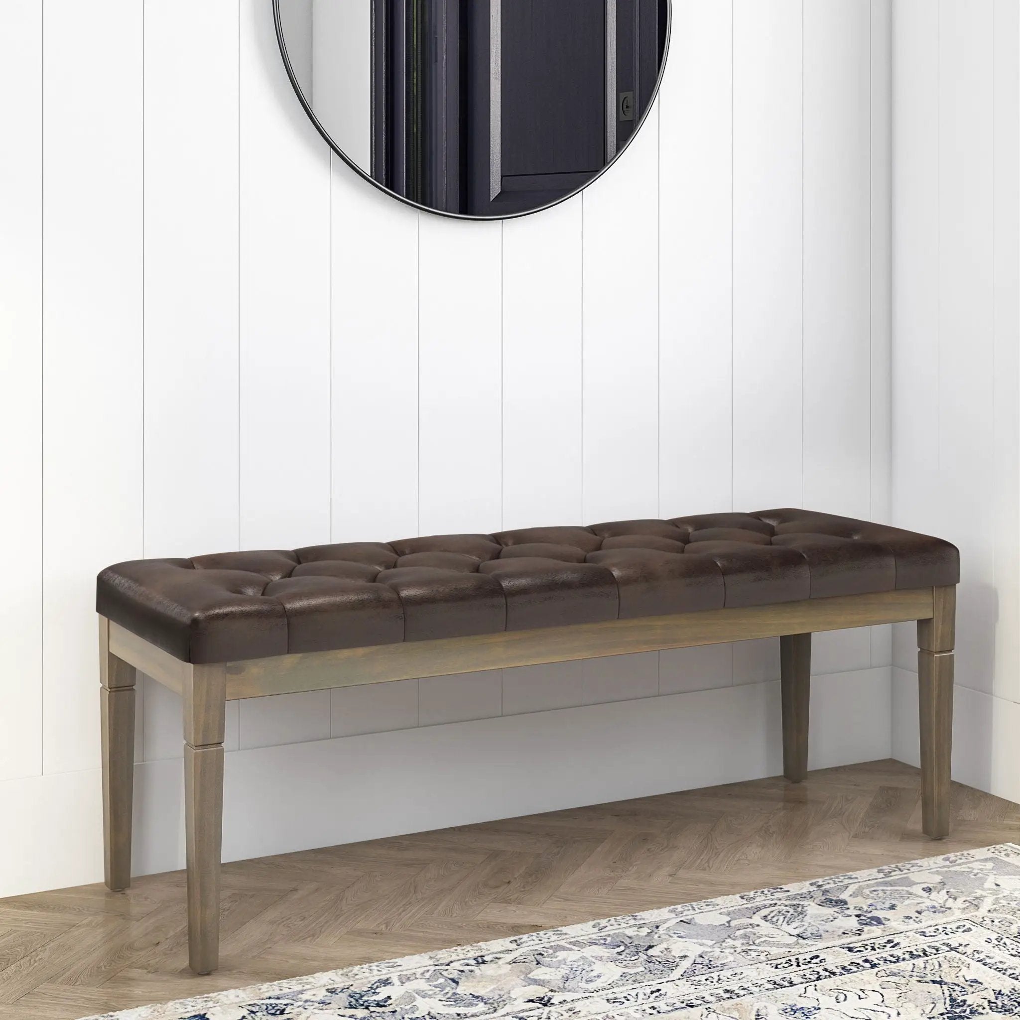 Waverly - Upholstered Tufted Ottoman Bench by Unique Piece Furniture