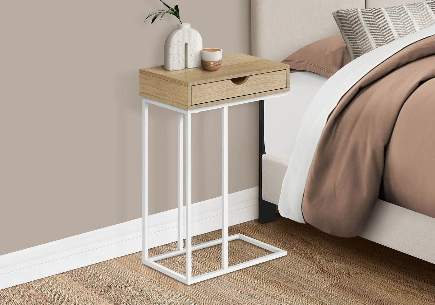 Accent Table, C - Shaped Contemporary & Modern Design by Unique Piece Furniture