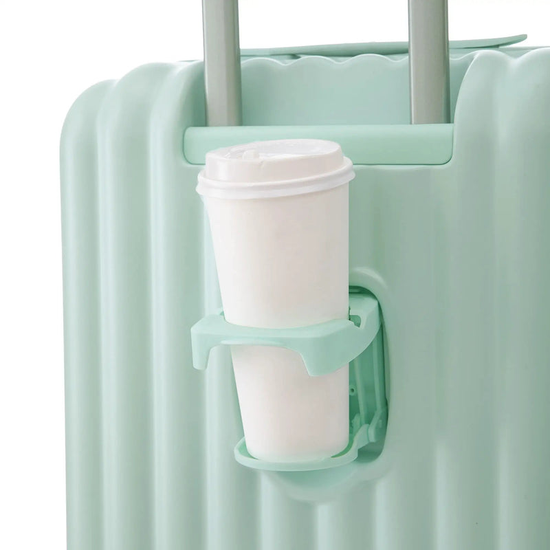 20" / 24" / 28" 3 Pieces / Set Spinner Wheel Luggage, Carry On Suitcase, With Cup Holder & USB Port & Phone Holder by HouseOfZazla