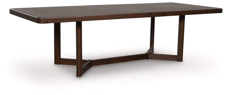 Dilenno - Rectangular Dining Room Extension Table - Dark Brown by Unique Piece Furniture