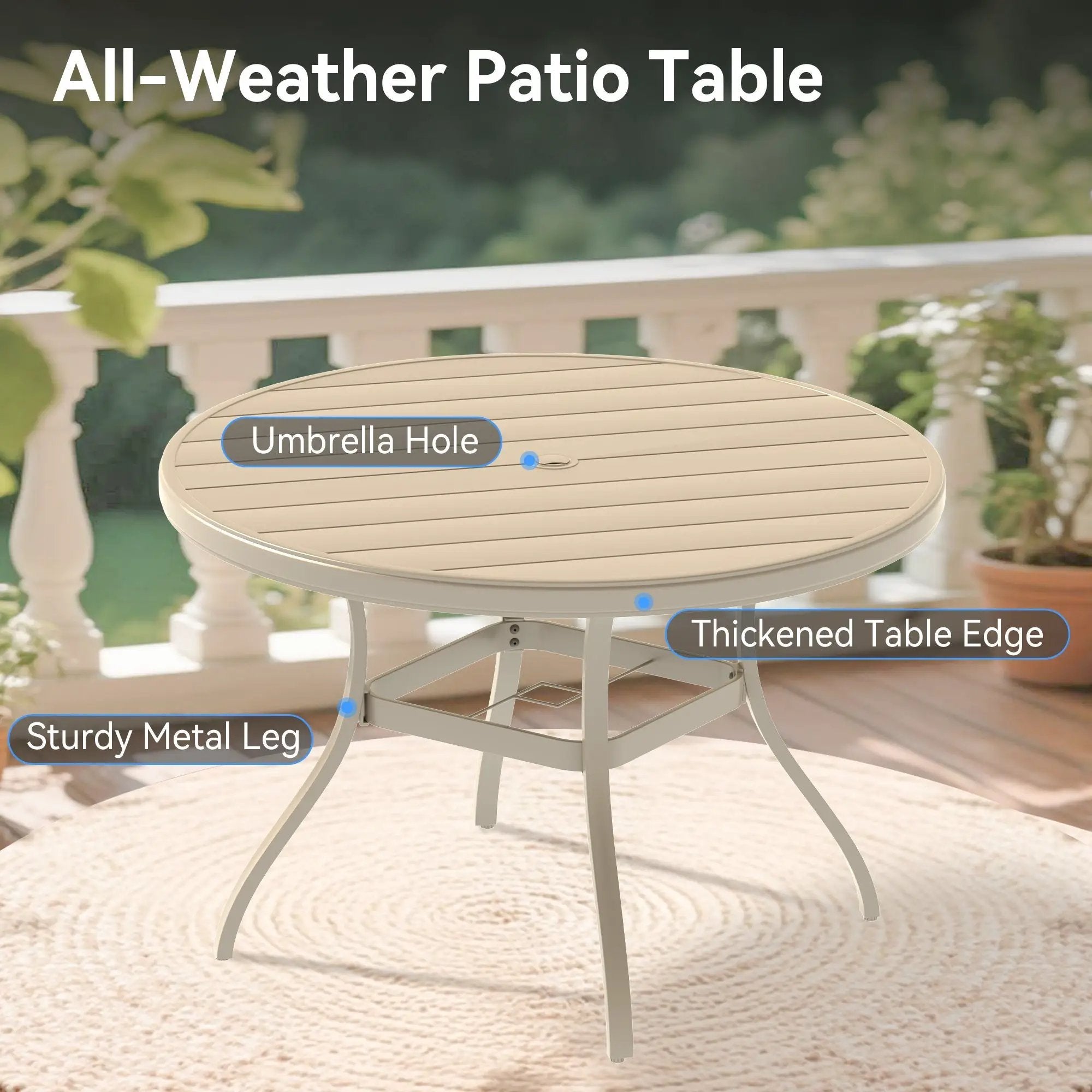 7 Pieces Patio Dining Set by HouseOfZazla
