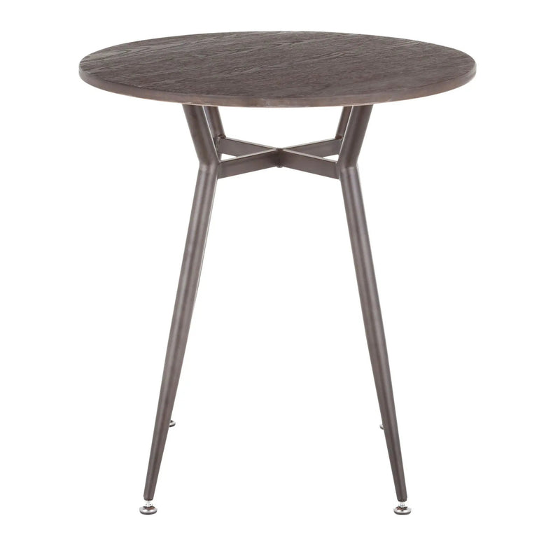 Clara - Industrial Round Dinette Table by Unique Piece Furniture