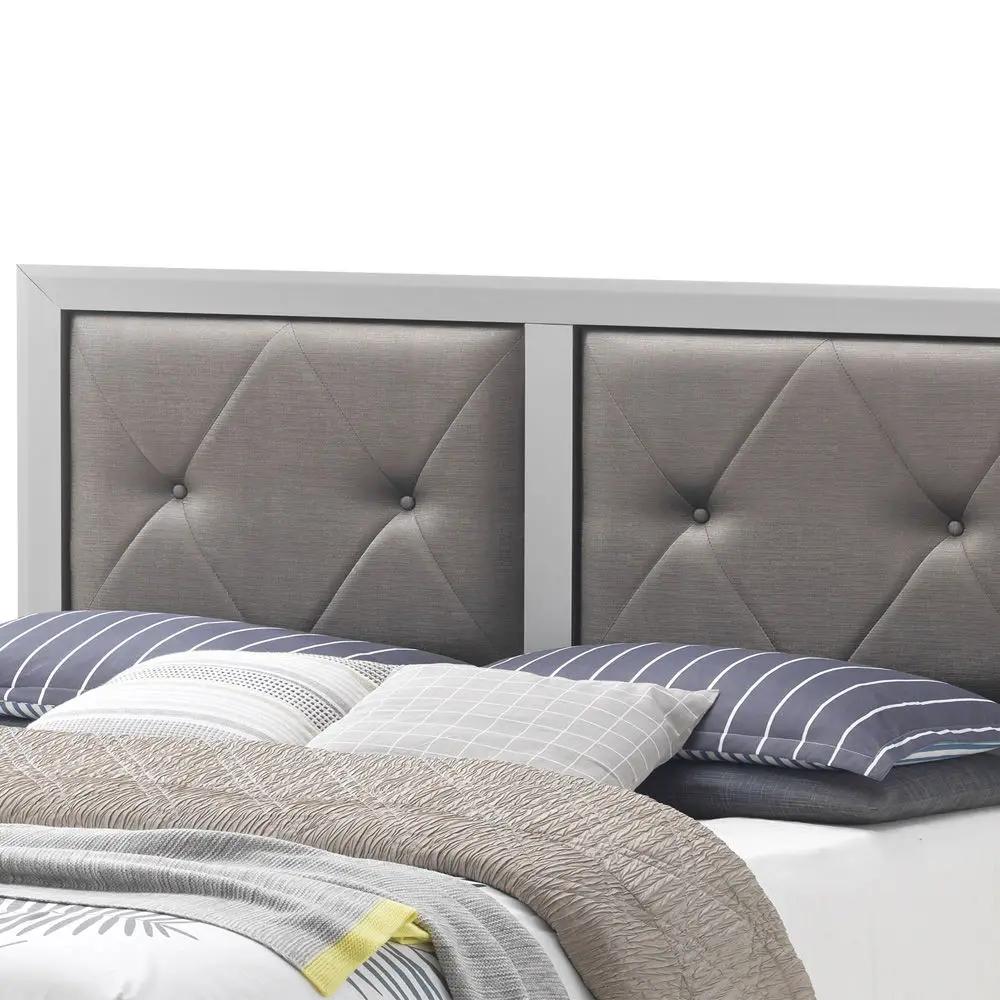 Padded Headboard Bed by HouseOfZazla